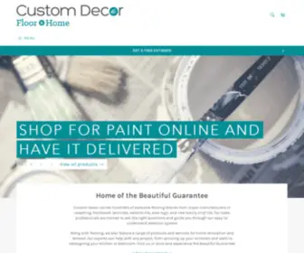 Customdecor.ca(Customdecor) Screenshot