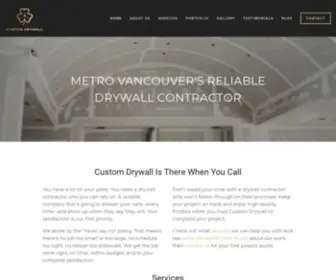 Customdrywall.co(Customdrywall) Screenshot