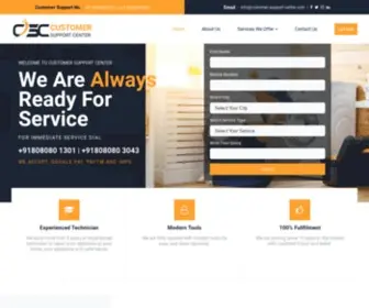 Customer-Support-Center.com(Customer Support Center) Screenshot