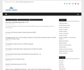Customeranalytics.com.au(Customer Analytics in Australia) Screenshot