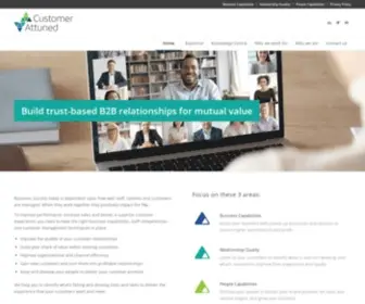 Customerattuned.com(Customer Attuned) Screenshot