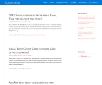 Customercare.co.in(Customer Care) Screenshot