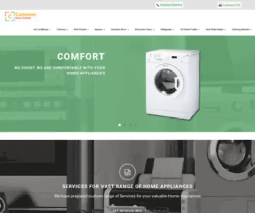 Customercarecenter.in(Home Appliance Repair Service) Screenshot