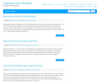 Customercarenumber.co.in(Customer Care Toll Free Number) Screenshot