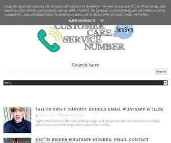 Customercarenumber.info(Customer care number and Customer service number directory) Screenshot