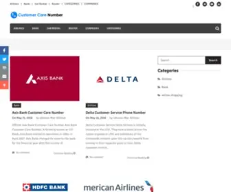 Customercarenumber.net.in(Customer Care Support) Screenshot