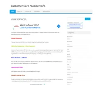 Customercarenumberinfo.in(Customercarenumberinfo) Screenshot