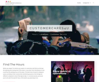 Customercares4U.com(This blog) Screenshot