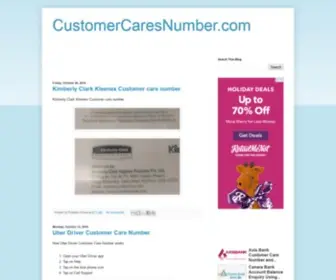 Customercaresnumber.com(Customercaresnumber) Screenshot