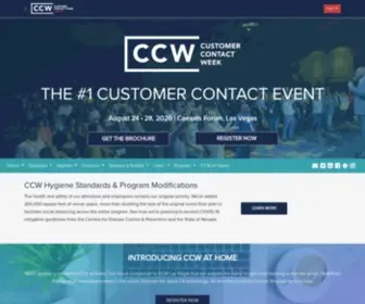 Customercontactweek.com(Customer Contact Week) Screenshot