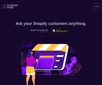 Customerfields.com(Customer Fields) Screenshot