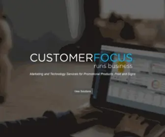 Customerfocus.com(Customer Focus X AIM) Screenshot