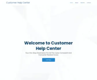 Customerhelpcenter.co.in(Customer Help Center) Screenshot