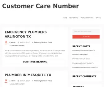 Customerservicenumbers.co.in(Customer Service Numbers) Screenshot