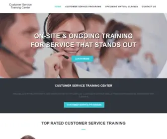 Customerservicetrainingcenter.com(Customer Service Training Programs & Classes) Screenshot