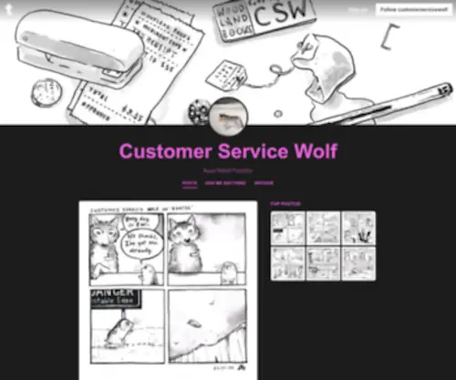 Customerservicewolf.com(Customer Service Wolf) Screenshot
