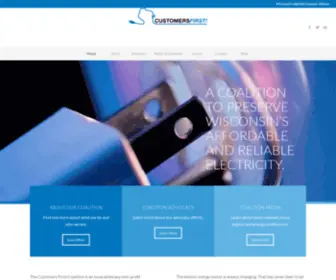 Customersfirst.org(Customers First) Screenshot