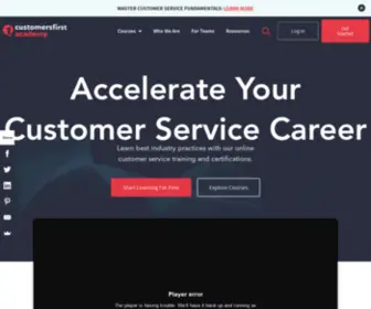 Customersfirstacademy.com(CustomersFirst Academy) Screenshot