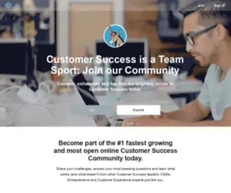 Customersuccess.community(The Customer Success Community) Screenshot