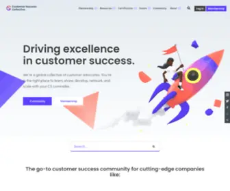 Customersuccesscollective.com(Customer Success Collective) Screenshot