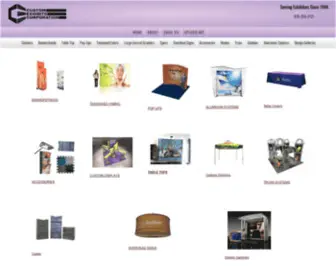 Customexhibits.com(Trade Show Displays and Services Serving Tulsa) Screenshot