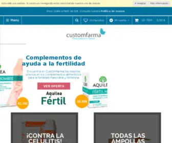 Customfarma.com(Customfarma) Screenshot