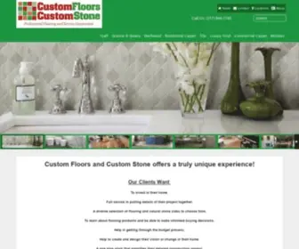 Customfloors.com(Custom Floors) Screenshot