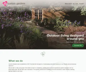 CustomGardens.co.uk(Custom Gardens) Screenshot