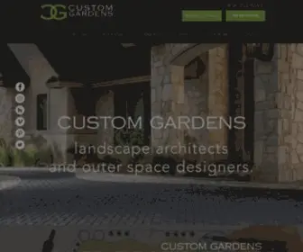 CustomGardensamarillo.com(Custom Gardens Amarillo) Screenshot