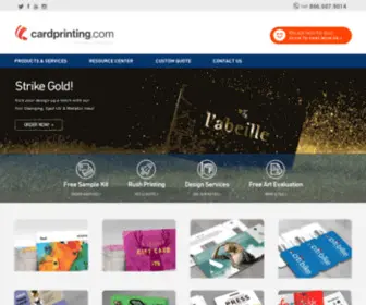 CustomGiftcards.com(CardPrinting.com prints the finest quality plastic cards) Screenshot