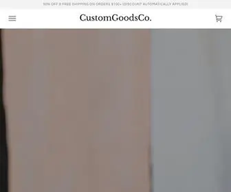 CustomGoods.co(Custom Goods Co) Screenshot