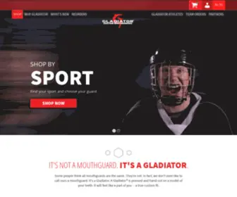 CustomGuards.com(Custom Mouthguards by Gladiator) Screenshot