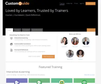 CustomGuide.com(Microsoft Office Training) Screenshot