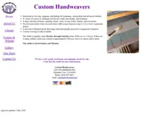 Customhandweavers.com(Custom Handweavers) Screenshot