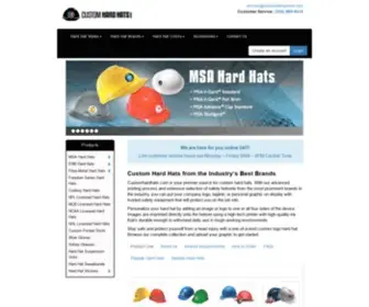 Customhardhats.com(Customhardhats) Screenshot