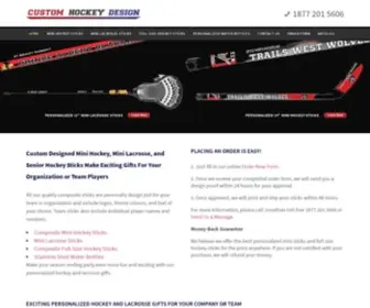 Customhockeydesign.com(Customhockeydesign) Screenshot