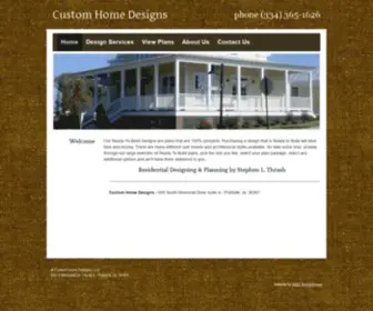 Customhomedesigns.com(Custom Home Designs) Screenshot