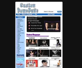 Customhomepage.com(Custom) Screenshot