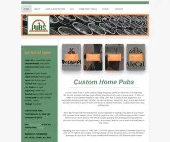 Customhomepubs.com(Custom Home Pubs) Screenshot