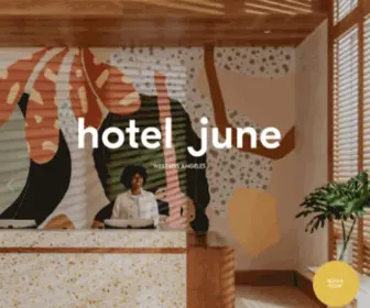 Customhotel.com(The Hotel June) Screenshot