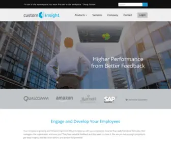 Custominsight.net(360 Degree Feedback) Screenshot