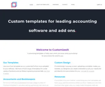 Customizedt.com(Custom Template Design) Screenshot