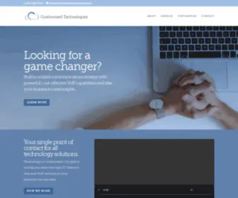 Customizedtechnologies.com(Customized Technologies) Screenshot