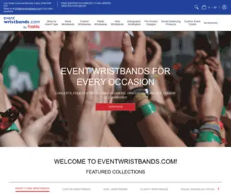 Customizedwristbands.com(Best Tyvek) Screenshot