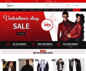 Customizejackets.com(Customize Jackets) Screenshot