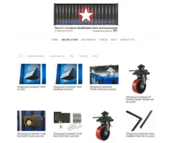 Customizemycontainer.com(Product Categories) Screenshot