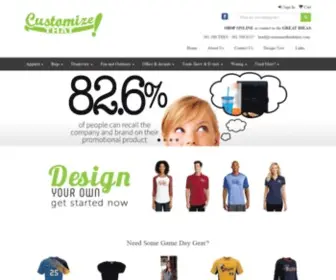 Customizethatdelray.com(Promotional Products & Apparel) Screenshot