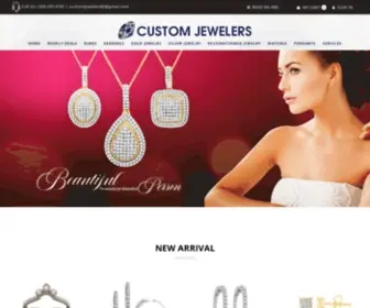 Customjewelers.net(Custom Jewelers) Screenshot