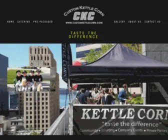 Customkettlecorn.com(Custom Kettle Corn) Screenshot