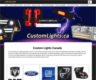 Customlights.ca(Custom Lights Canada) Screenshot